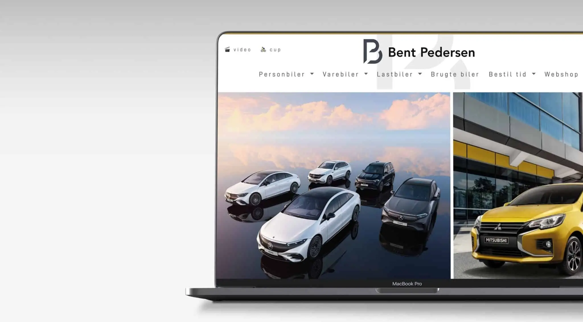 Digital markedsføring for bilforhandleren Bent Pedersen i Esbjerg